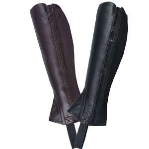 Shemax 2024 Horse Equipment Hombres Cuero Chaps Motocicleta Hombres Western Personalizar Unisex Imagen Logo Estilo Cremallera Diseño de color - Product Image 3