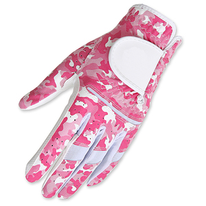 Gants de golf sur mesure en cuir Cabretta imprimé protégé contre les UV et PU pour le sport et la salle de sport Accessoire de golf à gauche - Product Image 2