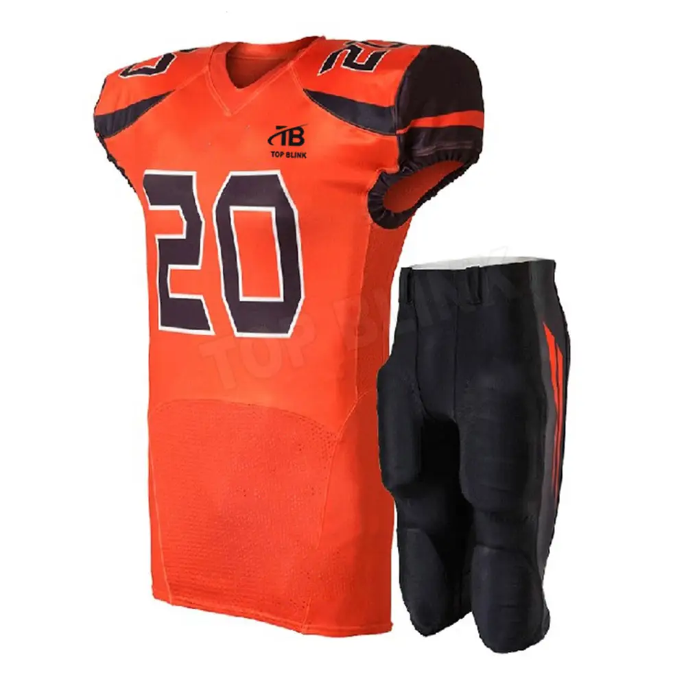 Wholesale Unique Quality Customized American Football Uniform