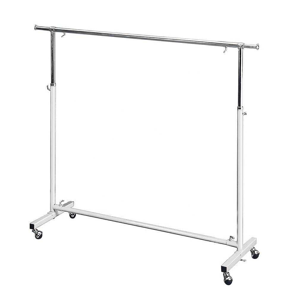 White base/ Chrome rail