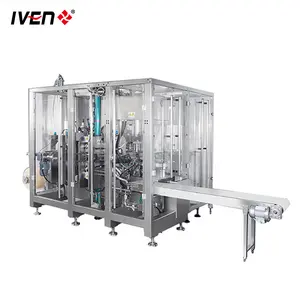 100Ml, 250Ml, 500 Ml, 1000 Ml Niet-Pvc Zachte Zak Iv Vloeistof Kant-En-Klare Plant Iv Infusie Productielijn Zachte Zak Vulmachine