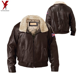 2021 Men Leather Fashion Jackets Pockets Long Sleeves Warm Leather <b>Coat</b> Outwear Wide Leather Fashion Jacket. - Product Image 3