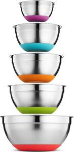 Bols à mélanger allemands personnalisés de haute qualité fond en Silicone en acier inoxydable emballage en Carton de haute qualité en métal moderne écologique - Product Image 2