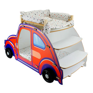 Maison pour chat en bois classique et en acier inoxydable écologique pour chats et petits chiens 5 mm d'épaisseur 42x34x52 cm - Product Image 2