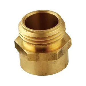 黄铜公阴减少适配器气动直六角形黄铜管件压缩配件适配器