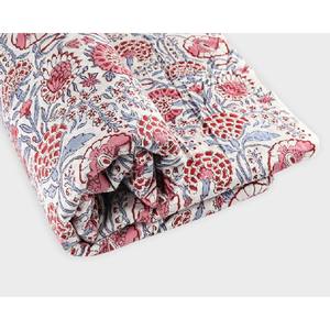 Tissu d'impression de bloc de main 100% coton tissu de courtepointe par le tissu de couette de cour - Product Image 3