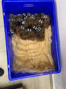 Wholesale 100% Brazilian Remy Hair Extensions High Quality Kinky Straight Style <b>12</b> Inches Chemical Free Machine Double Weft Hair - Product Image 4