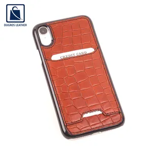 Quantità all'ingrosso fornitore di Design moderno moda stile Unisex in vera pelle Mobile Cover