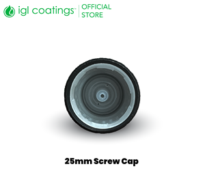 IGL สีเคลือบ PP สำหรับเด็กพร้อมที่หยดน้ำ PE ขนาด DIN 18นิ้ว-สีดำ - Product Image 3