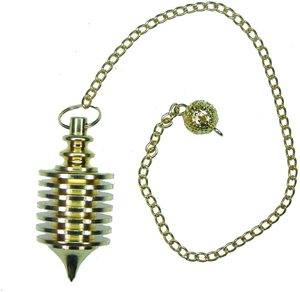 Pendule de radiesthésie en agate Muntaha, pierre précieuse, rond, bobine dure, cadeau spirituel, vente en gros - Product Image 1