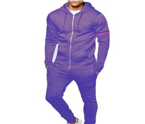 Chándales de hombre de Color personalizado de calidad superior, precio barato, Material personalizado, ropa de invierno de manga larga, chándales ajustados para hombre - Product Image 5