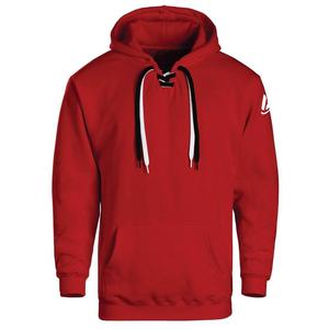 Sweat à capuche uni à lacets, 100 % coton, unisexe, en polaire respirant, doublé, écologique, décontracté, pour le sport, hiver - Product Image 1