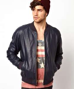 Veste en cuir de mouton noir véritable pour hommes Casual Stand Collar Hood Pattern Decoration XL Size Zipper Closure OEM Service - Product Image 2