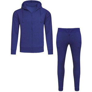 Custom Fabric Men's Blank Gym Hoodies With <b>Matching</b> <b>Joggers</b> Trousers Sports Tracksuit <b>Set</b> - Product Image 5