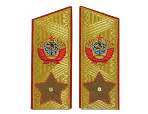 Épaulettes d'épaule unies avec logo personnalisé, patch de broderie, accessoires d'uniforme, épaulettes, épaulettes en tissu tissé - Product Image 4