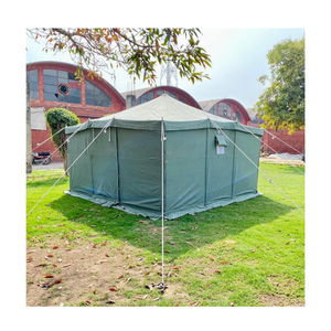 Tienda de campaña para exteriores de alta resistencia, carpa de rescate de emergencia para alivio del clima, verde oliva - Product Image 3
