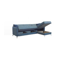Günstiges Konvertierbares Klappbares Zeitgenössisches Schlafsofa für Wohnzimmer, Hotel & Schlafzimmer - Modernes Stoffsofa
