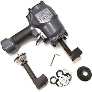 Pnömatik delik delme kullanım için ideal paslanmaz çelik ve alüminyum levha <span class=keywords><strong>2.3</strong></span> metreye kadar 5.0mm çalışır sessiz düşük titreşim - Product Image 1