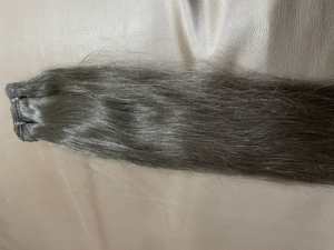 VENTE DE VACANCES sur EXTENSIONS DE CHEVEUX HUMAINS INDIENS NATURELS VIERGES Remy et FERMETURES LACETS 5X5 Silky Straight Wave PRODUITS DE VENTE CHAUD! - Product Image 3