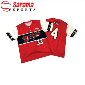 Camiseta de béisbol infantil de rayas personalizadas de alta calidad, camisas lisas, venta al por mayor, equipo de inicio, bordado en blanco, - Product Image 1