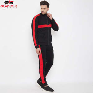 100% Polyester Zipper Top <b>Jacket</b> For Outdoor Casual Sport <b>Slim</b> <b>Fit</b> Polyester Track Suit <b>Men</b> Jogger Tracksuit With Own Design - Product Image 3