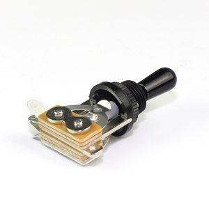 Interruptor de Palanca para Guitarra Eléctrica <span class=keywords><strong>Gibson</strong></span> Les Paul, Mini Selector de <span class=keywords><strong>Pastillas</strong></span> SPDT de 3 Vías con Punta Plateada/Negra/Dorada, Hecho de Metal - Product Image 3