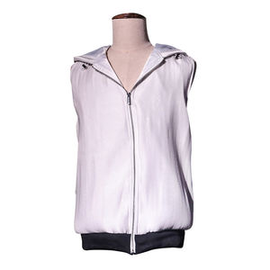 Nacht-Sport-Hoodie-Weste und Leuchtende Performance-Jacke für Musikpartys Ärmellos mit Reißverschluss-Oberteil - Product Image 5