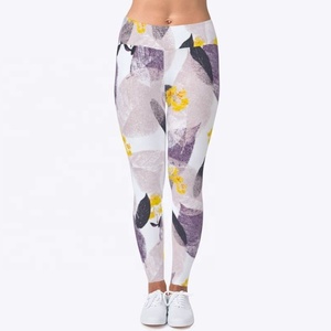 Highly Quality Digital Printed Women's <b>Gymnastic</b> Leggings Custom Design Sublimated Tight Skinny Fit Anti-Bacterial Quick Dry - Product Image 1