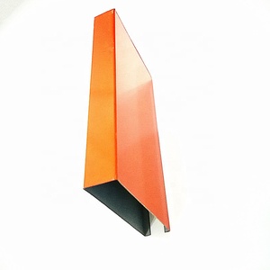 Plafón de Rejilla ACEBOND, Plafones Suspendidos en Forma de U, Plafones para Centros Comerciales ACE-FA y <span class=keywords><strong>FB</strong></span>, Color Madera, Aluminio Rectangular, <span class=keywords><strong>Metal</strong></span> Moderno - Product Image 4