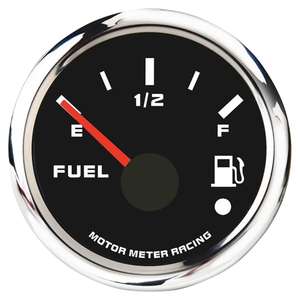 52mm 0190 OHM negro medidor eléctrico indicador de nivel de combustible - Product Image 1
