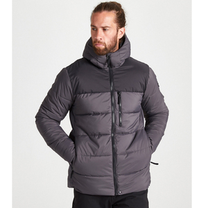 OEM Custom New Fashion Men Jacket Coat Winter Warm Hooded Puffer Down Jacket - Product Image 1