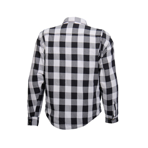 เสื้อเชิ๊ตผ้าสักหลาดย้อมสีผ้าฝ้ายสำหรับผู้ชายเสื้อเชิ๊ตผ้าสักหลาดระบายอากาศได้ดี - Product Image 6