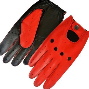 Gants en cuir véritable pour hommes, doux, pour conduire, saisons d'hiver, à la mode, personnalisés, meilleur prix - Product Image 6