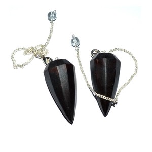 Get Online Rosewood Faceted Pendulums : Rosewood Faceted Pendulums for Sale - Product Image 1