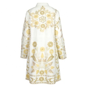 Suzani แจ็คเก็ตผ้าคอตตอน100% สำหรับผู้หญิง,เสื้อแจ็กเก็ตปักลายคริสต์มาสดีไซน์สดชื่นสวมใส่สบายใหม่สำหรับผู้ใหญ่ - Product Image 5