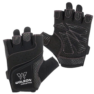 Guantes de gimnasio de medio dedo para hombre y mujer, guantes de entrenamiento para levantamiento de pesas, venta al por mayor - Product Image 1