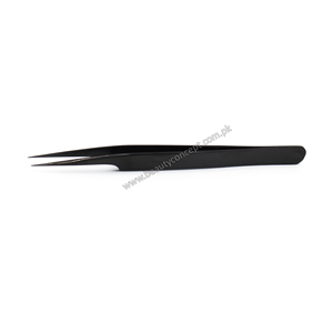แหนบต่อขนตาสีดำสีทองอุปกรณ์ต่อขนตาสีดำเป็นมิตรต่อสิ่งแวดล้อม - Product Image 5