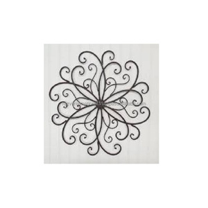 Decoración de pared de metal, recubrimiento de polvo negro - Product Image 1