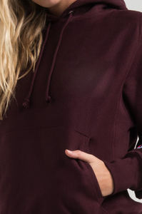 2021 Womens Oversize Hoodie Crop <b>Top</b> Set High Quality Streetwear Custom <b>Turtleneck</b> for Winter - Product Image 4