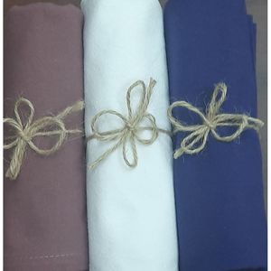 ผ้า $ คุณภาพสูงผ้าฝ้าย100% ถุงแป้งแบบทนทานและนำกลับมาใช้ใหม่ได้ผ้าห่อชาแบบยั่งยืน - Product Image 4