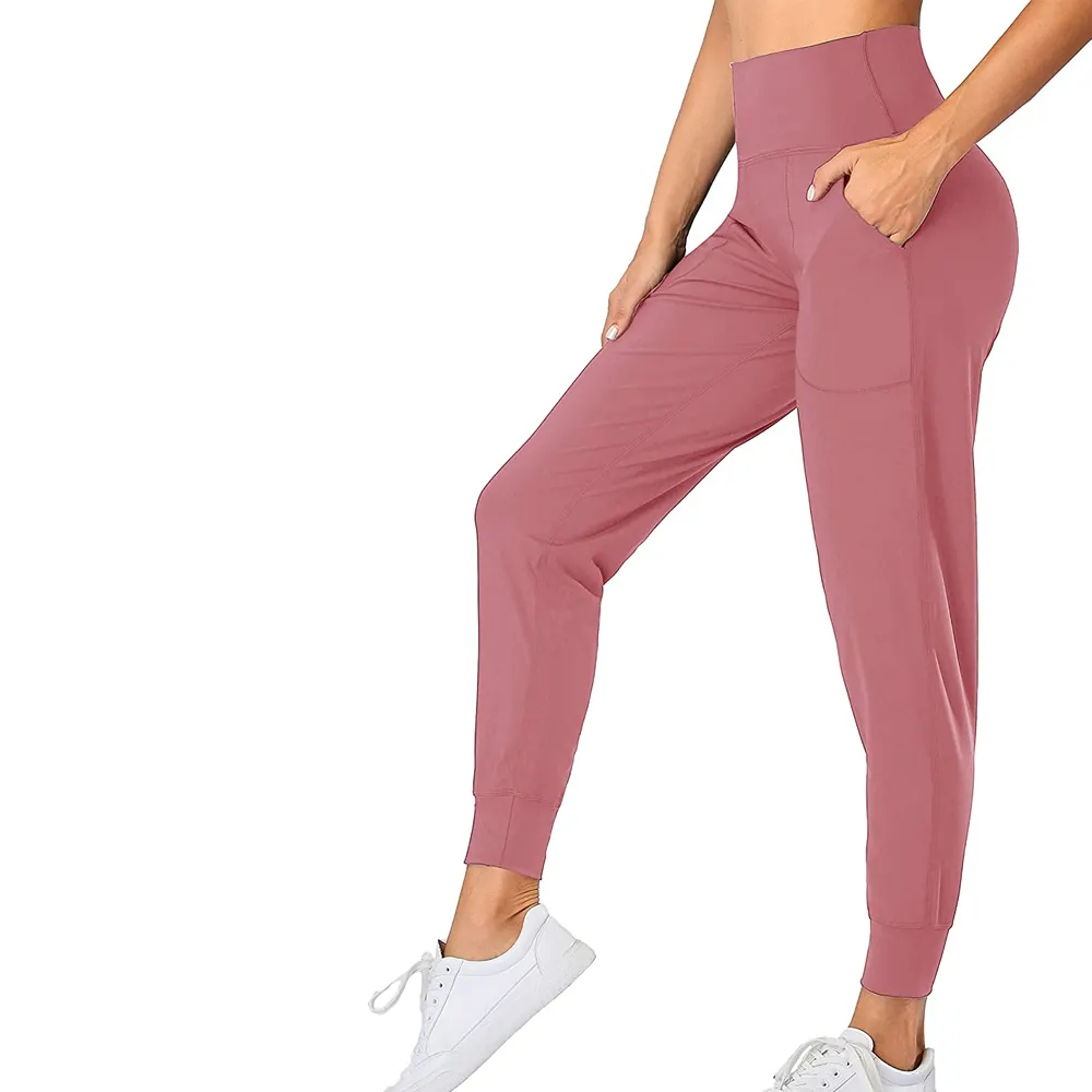 Calça jogger feminina personalizada, para moças, calça de suar, novo estilo, roupa esportiva, feminina