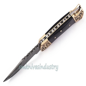 Cuchillo de bolsillo plegable, hecho a mano, Damasco, smk1312 - Product Image 3