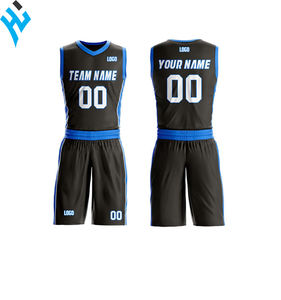 ชุดบาสเก็ตบอลแบบกำหนดเอง,ดีไซน์ใหม่พิมพ์ระเหิดคุณภาพสูง - Product Image 3