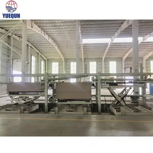 2018 nouvelle ligne de production de panneaux de particules/machines de presse/machines de fabrication
