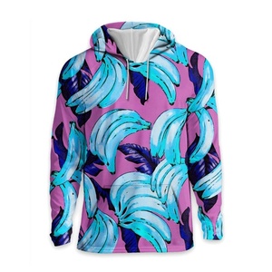 Sudadera con Capucha de Felpa Tejida para Hombre, Muestra OEM, 50% Algodón, 50% Poliéster, Manga Larga, Estampada, Talla Grande - Product Image 3