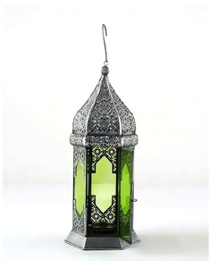 Lampe suspendue décorative en métal lanternes marocaines pour la maison hôtels et décoration de mariage but et fournisseurs en gros - Product Image 4