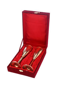 LUXRY DESIGN GOBLET À VIN EN CUIVRE GOBLET À BIÈRE 99.5% CUIVRE MARTELÉ À LA MAIN accessoires de cuisine - Product Image 5