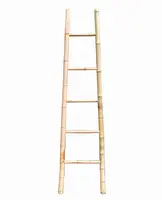 High quality Vietnamese bamboo ladder, environmentally friendly, beautiful furniture for the bathroom