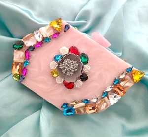 Pochette moderne à motif rayé pour femmes, dernière conception, fermeture à glissière, sac de grande capacité à la mode, accessoire de maquillage de voyage - Product Image 3