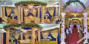 Mandap de cristal de boda de estilo asiático del Sur, mandalas de cristal indio de moda, decoración imponente para boda - Product Image 6